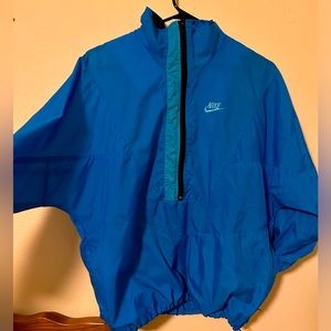 Nike pullover rain jacket